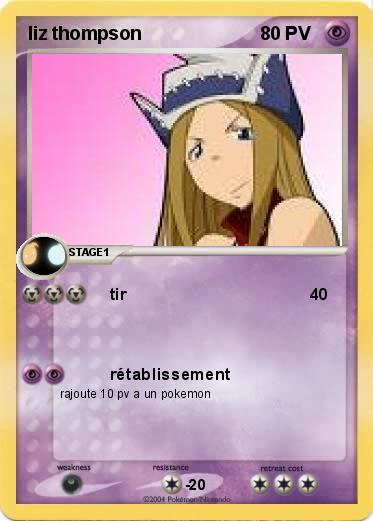 Pokemon liz thompson