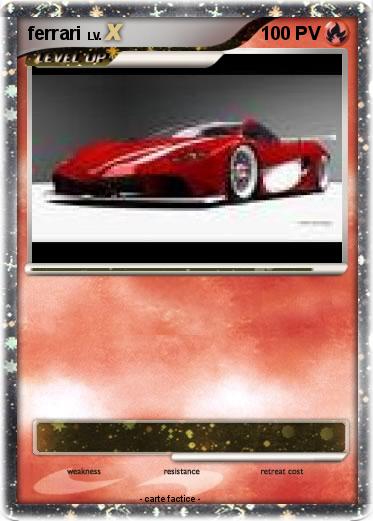 Pokemon ferrari