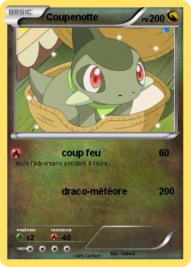 Pokemon Coupenotte
