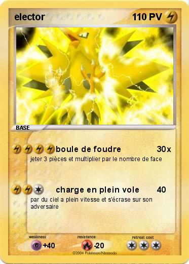 Pokemon elector 