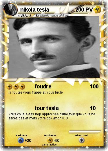 Pokemon nikola tesla
