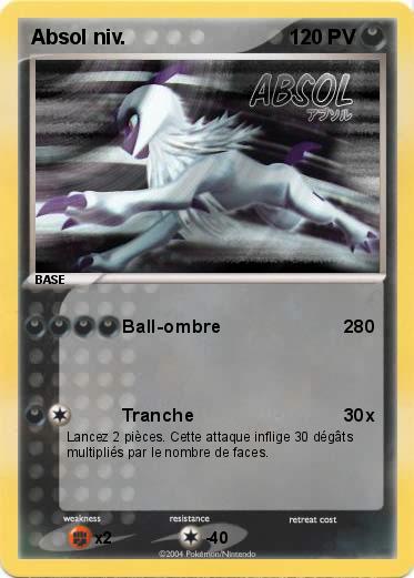 Pokemon Absol niv.
