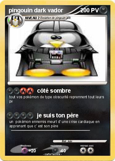 Pokemon pingouin dark vador