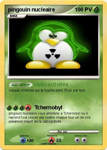 Pokemon pingouin nucleaire