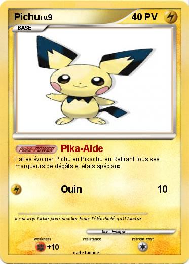 Pokemon Pichu