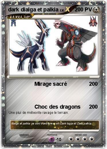 Pokemon dark dialga et palkia