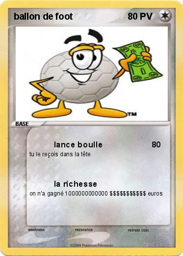 Pokemon ballon de foot