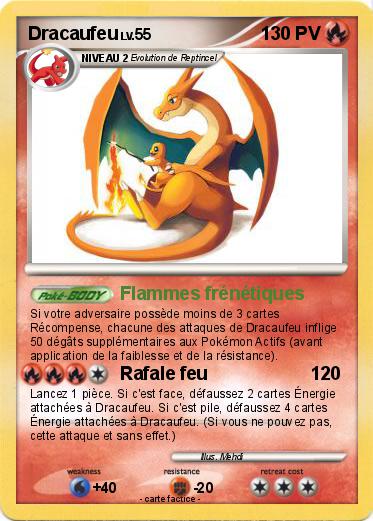 Pokemon Dracaufeu