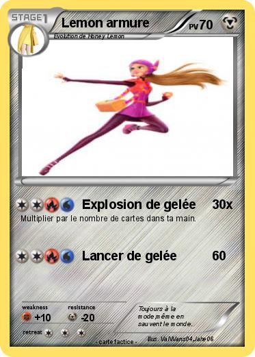 Pokemon Lemon armure