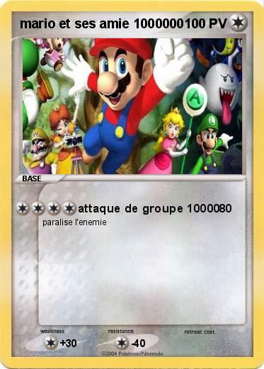 Pokemon mario et ses amie 1000000