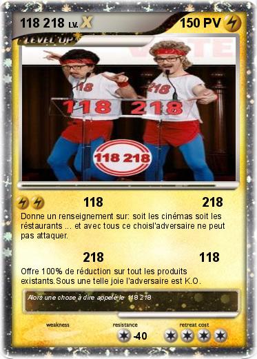 Pokemon 118 218