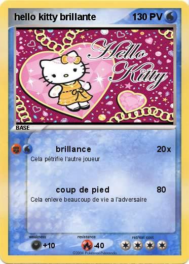 Pokemon hello kitty brillante