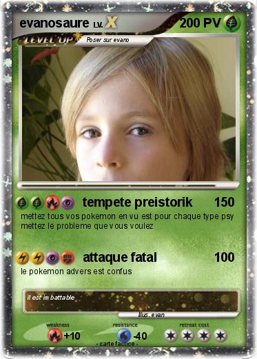 Pokemon evanosaure