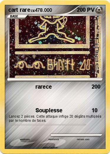 Pokemon cart rare