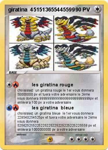 Pokemon giratina  451513655445599