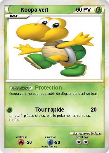Pokemon Koopa vert