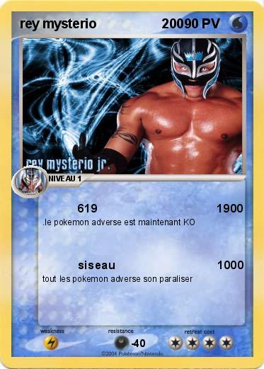 Pokemon rey mysterio                  200    