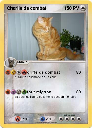 Pokemon Charlie de combat
