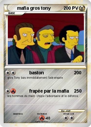 Pokemon mafia gros tony