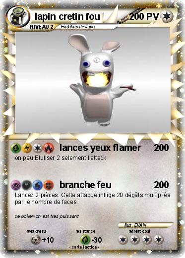 Pokemon lapin cretin fou