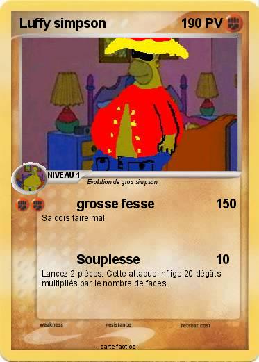 Pokemon Luffy simpson