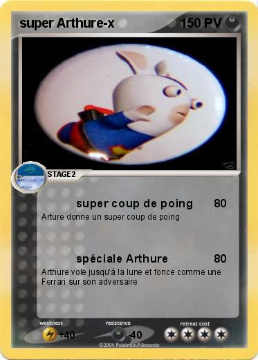 Pokemon super Arthure-x