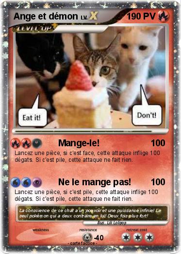 Pokemon Ange et démon