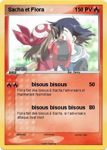 Pokemon Sacha et Flora