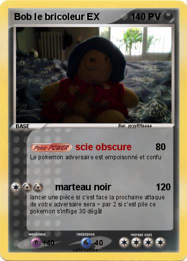 Pokemon Bob le bricoleur EX
