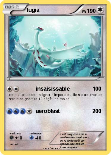 Pokemon lugia