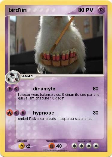 Pokemon bird'iin