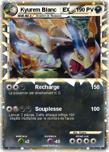 Pokemon Kyurem Blanc    EX
