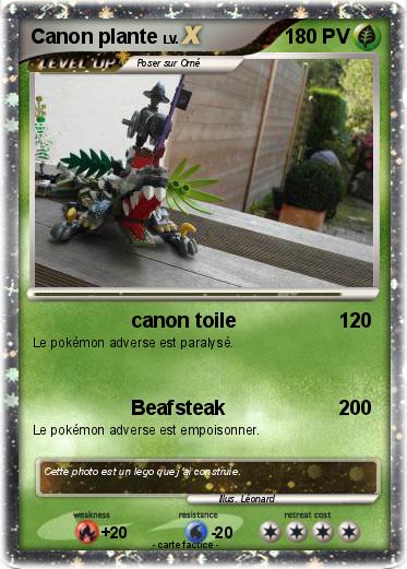 Pokemon Canon plante