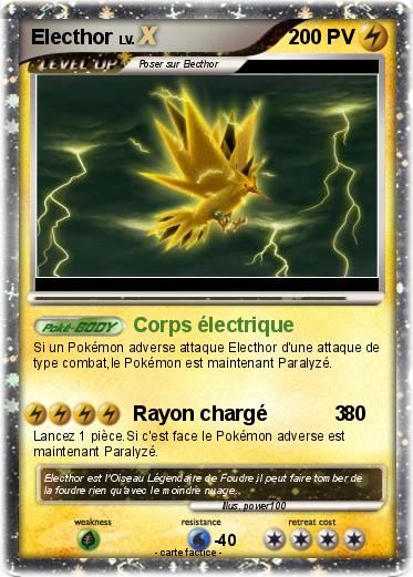 Pokemon Electhor