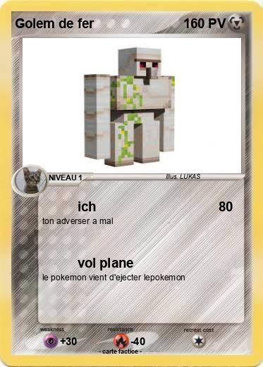 Pokemon Golem de fer