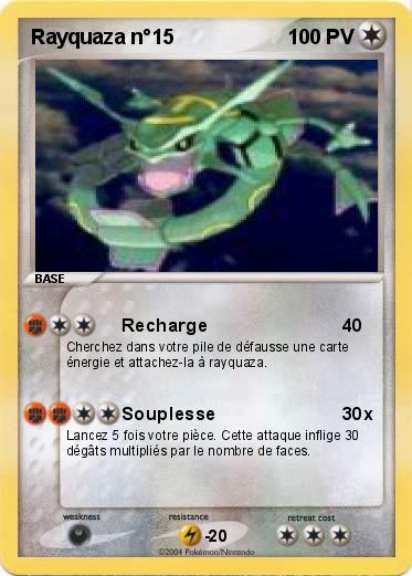 Pokemon Rayquaza n°15