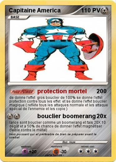Pokemon Capitaine America