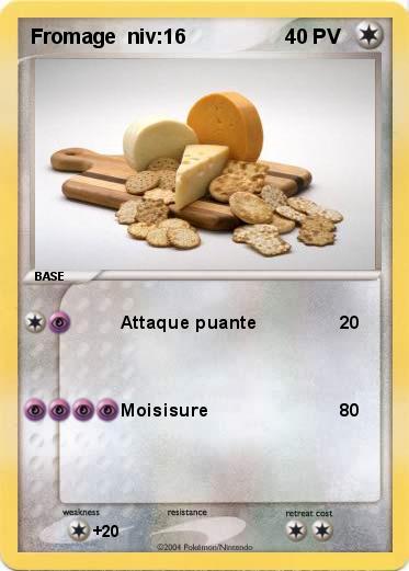 Pokemon Fromage  niv:16
