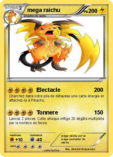 Pokemon mega raichu