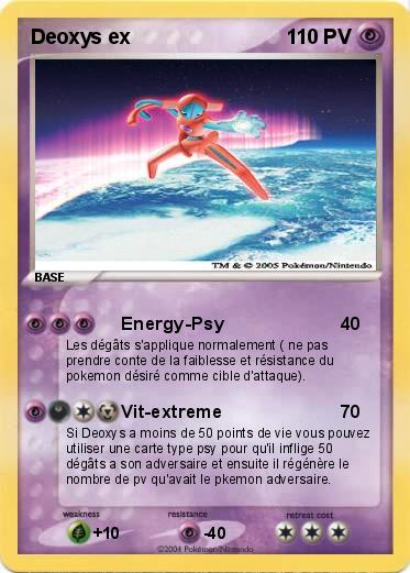 Pokemon Deoxys ex