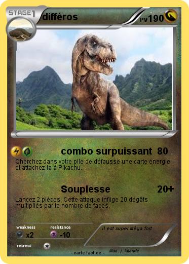 Pokemon différos