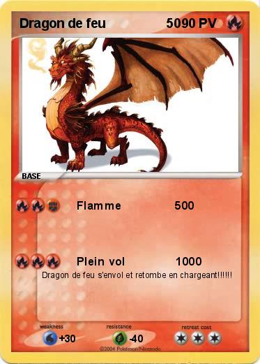 Pokemon Dragon de feu                 50