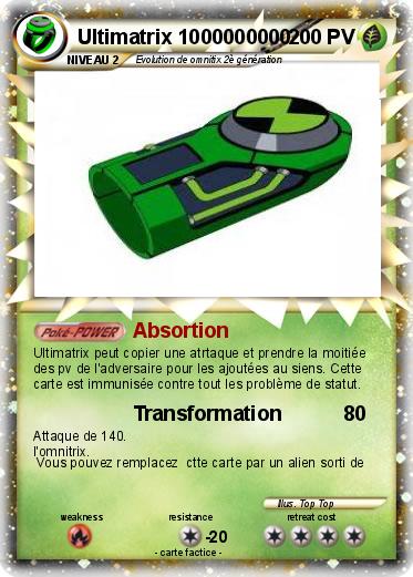 Pokemon Ultimatrix 1000000000