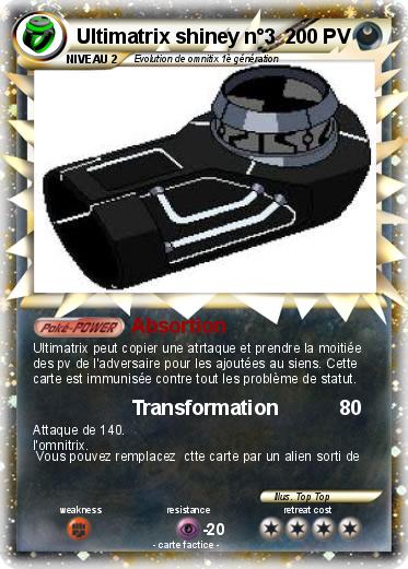 Pokemon Ultimatrix shiney n°3
