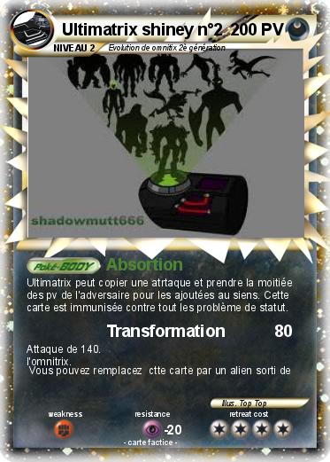 Pokemon Ultimatrix shiney n°2