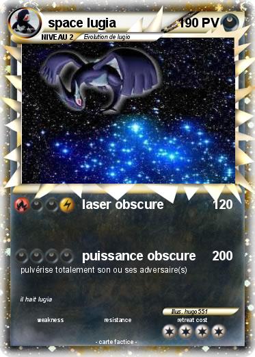 Pokemon space lugia