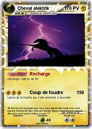 Pokemon Cheval elektrik