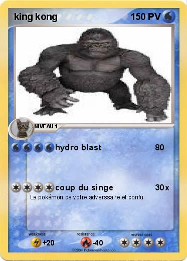 Pokemon king kong