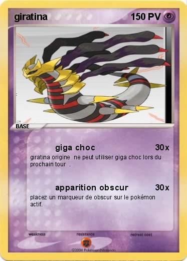 Pokemon giratina