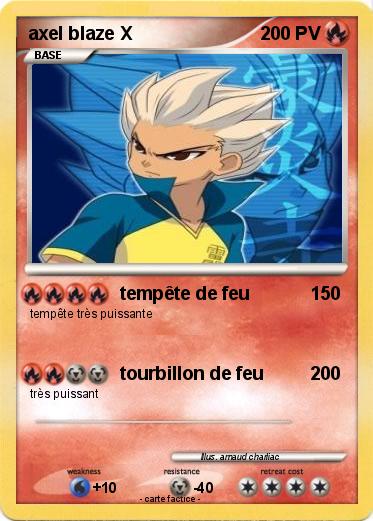 Pokemon axel blaze X